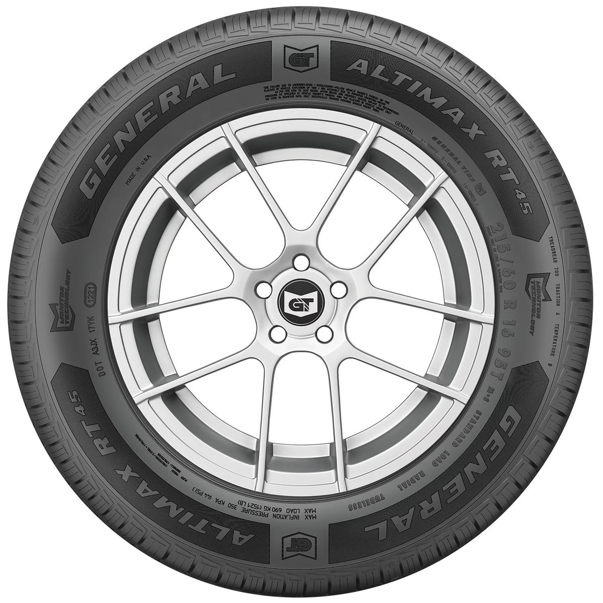 195/70R14 91T Tire Z7807