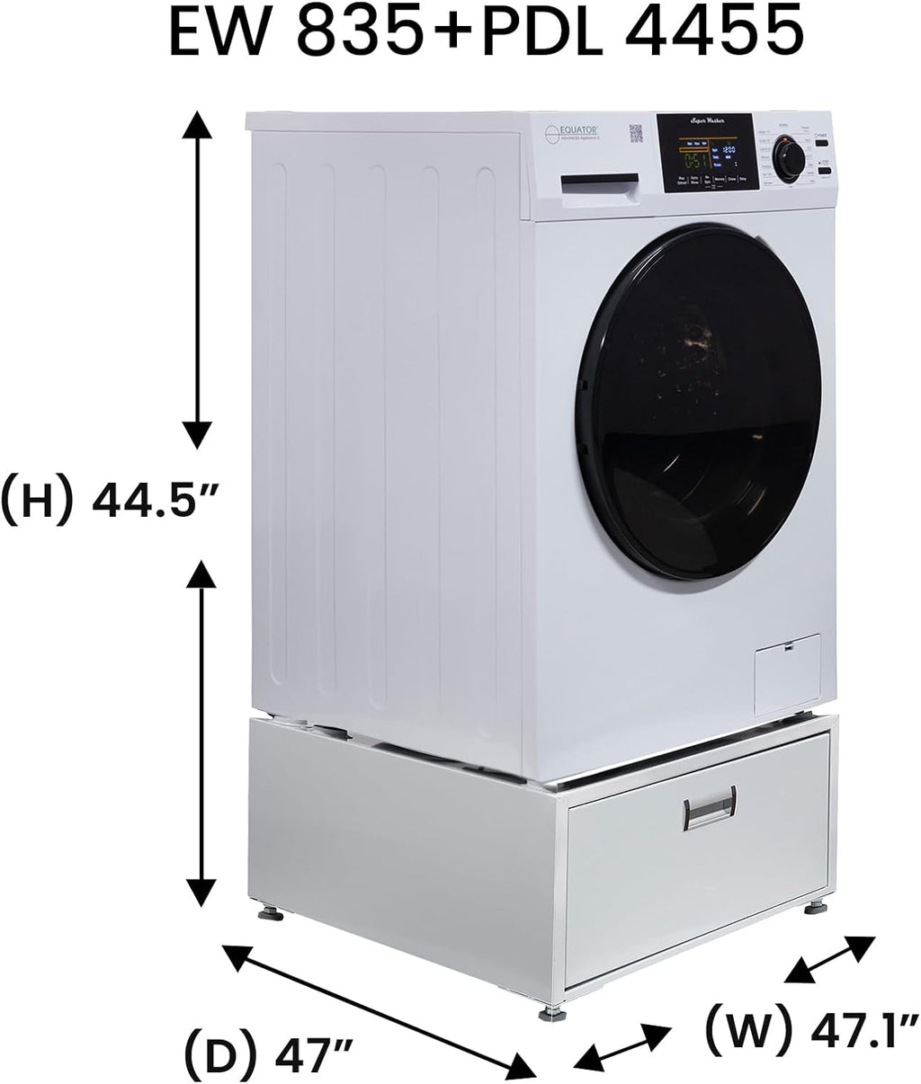Laundry Set Washer and Vented Dryer with Pedestals U79492