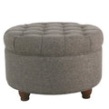 Tufted Storage Ottoman E8286