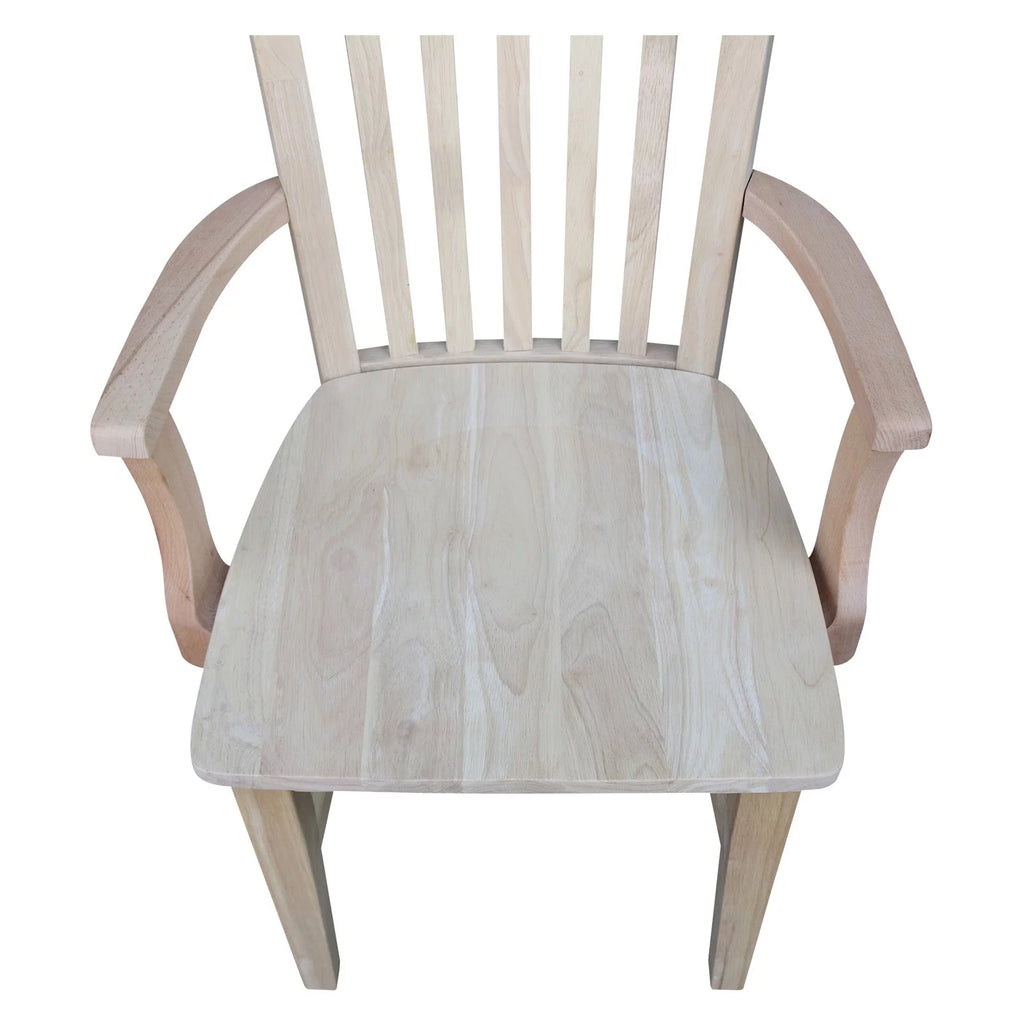 Mission Chair With Arms S25182