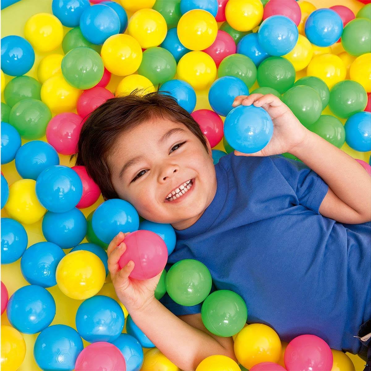 Plastic Play Balls 100 Count 6 Pack B651