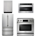 36 Electric Range, Microwave, Refrigerator, Dishwasher L47122
