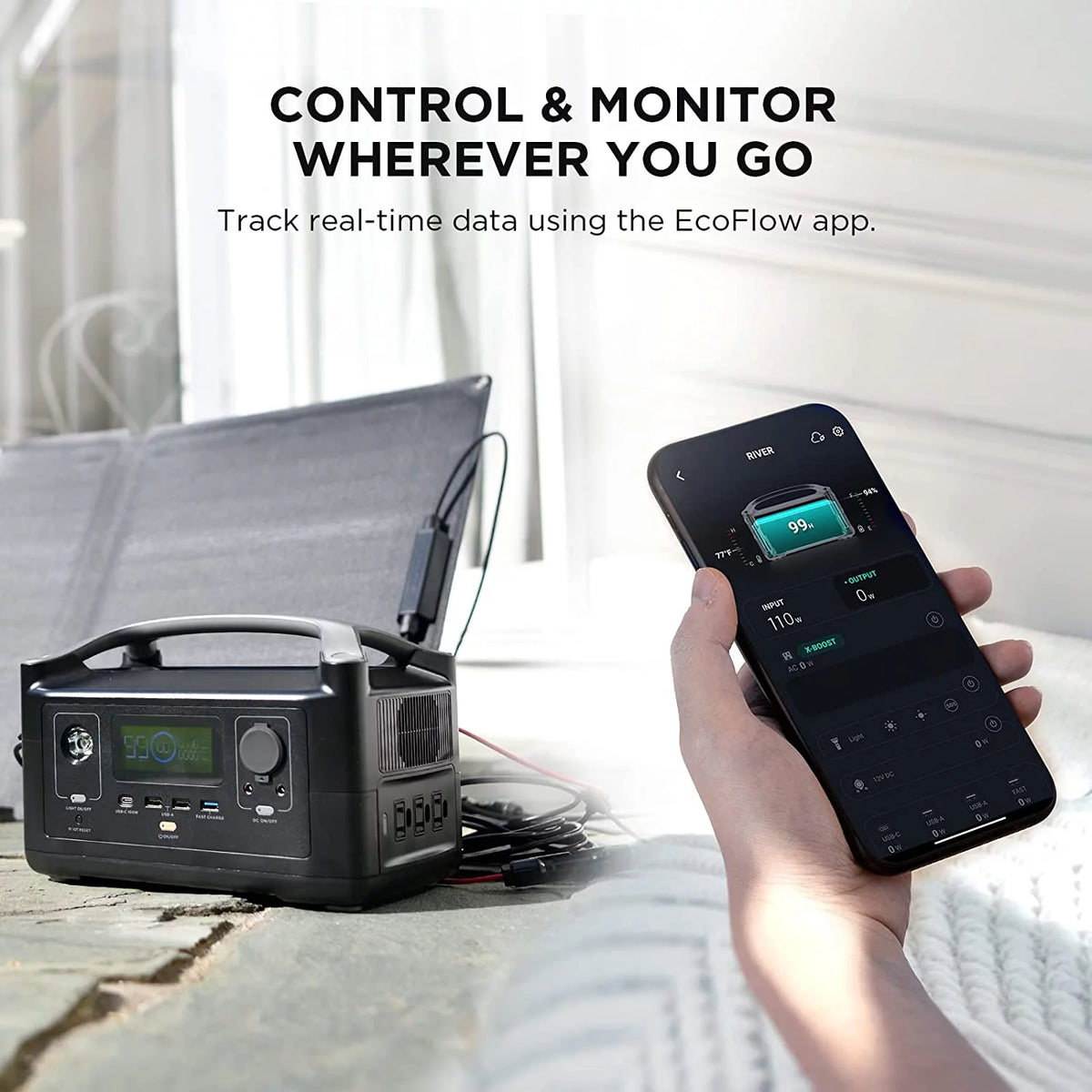 Portable Power Station 288Wh 600W AC Output H200