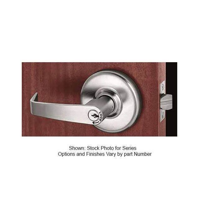 Cylindrical Lock Satin Nickel Plated Clear Coated M15357