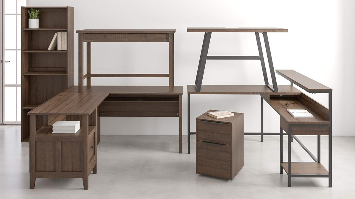 Modern Home Office Writing Desk with Drawers G428684