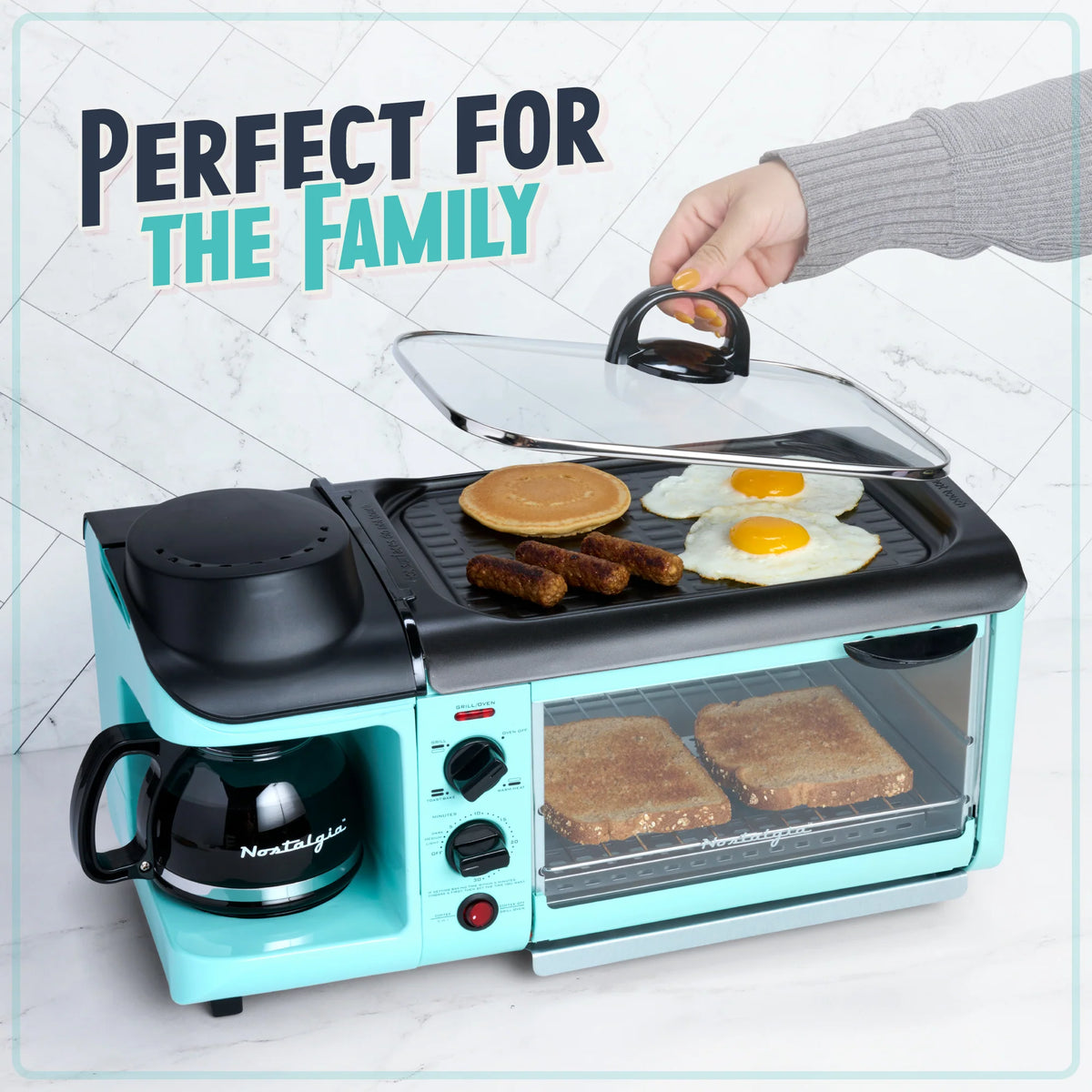 3-in-1 Family Size Breakfast Station P123