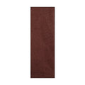 Chocolate Plush Solid Color Runner Rug F761