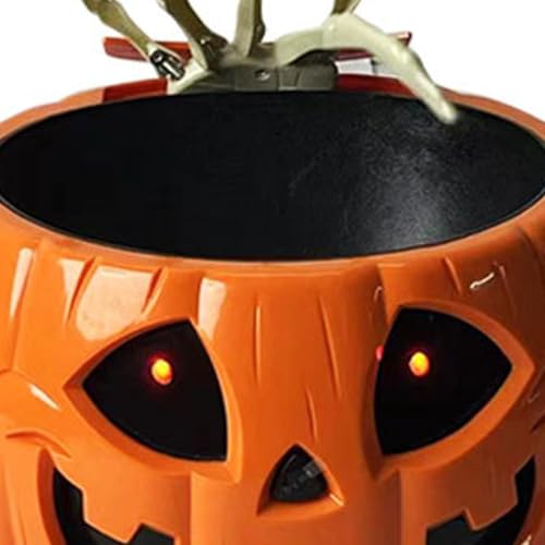 Halloween Candy Bowl with Moving Skeleton Hand O694