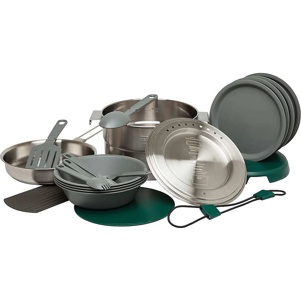 20 Pieces Stainless Steel Camping Mess Kits Y128848
