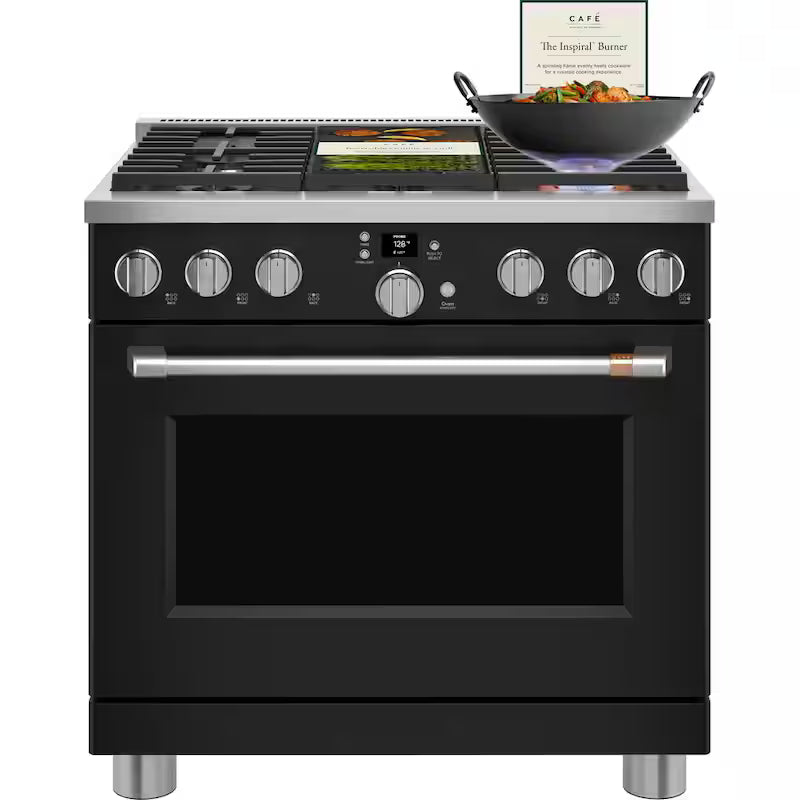 6 Burner Slide-In Gas Range with Air Fry and Convection J447973