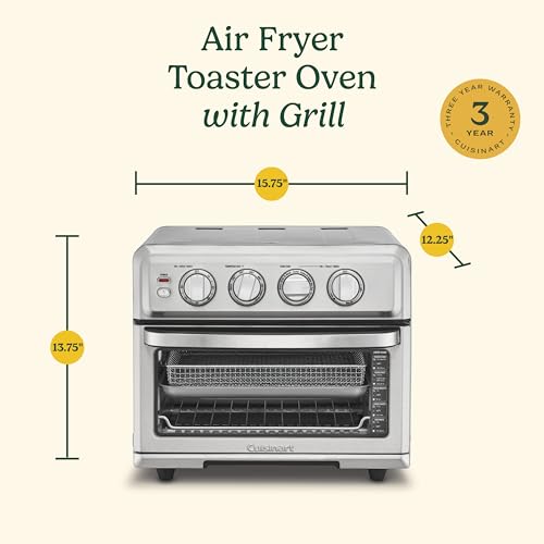 8-1 Stainless Steel Air Fryer Convection Toaster Oven C483