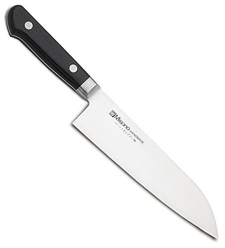7 inch Black Santoku Knife X40279