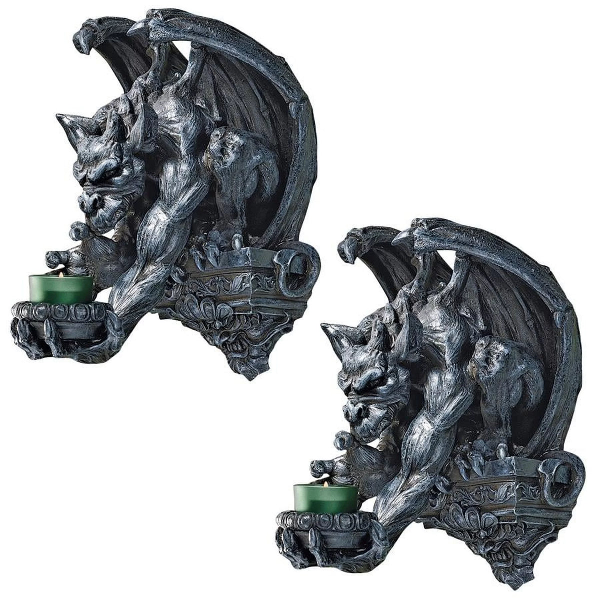 Gargoyle Wall Sconce Set of Two C99593