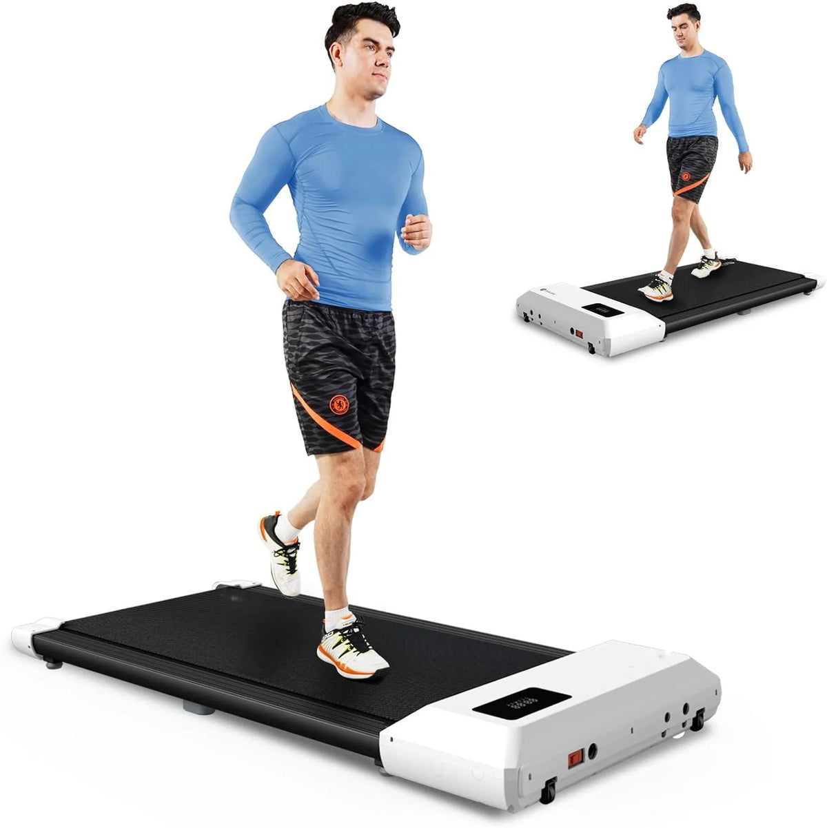 Under Desk Treadmill 2 in 1 Portable Walking Pad 2.5HP P30235