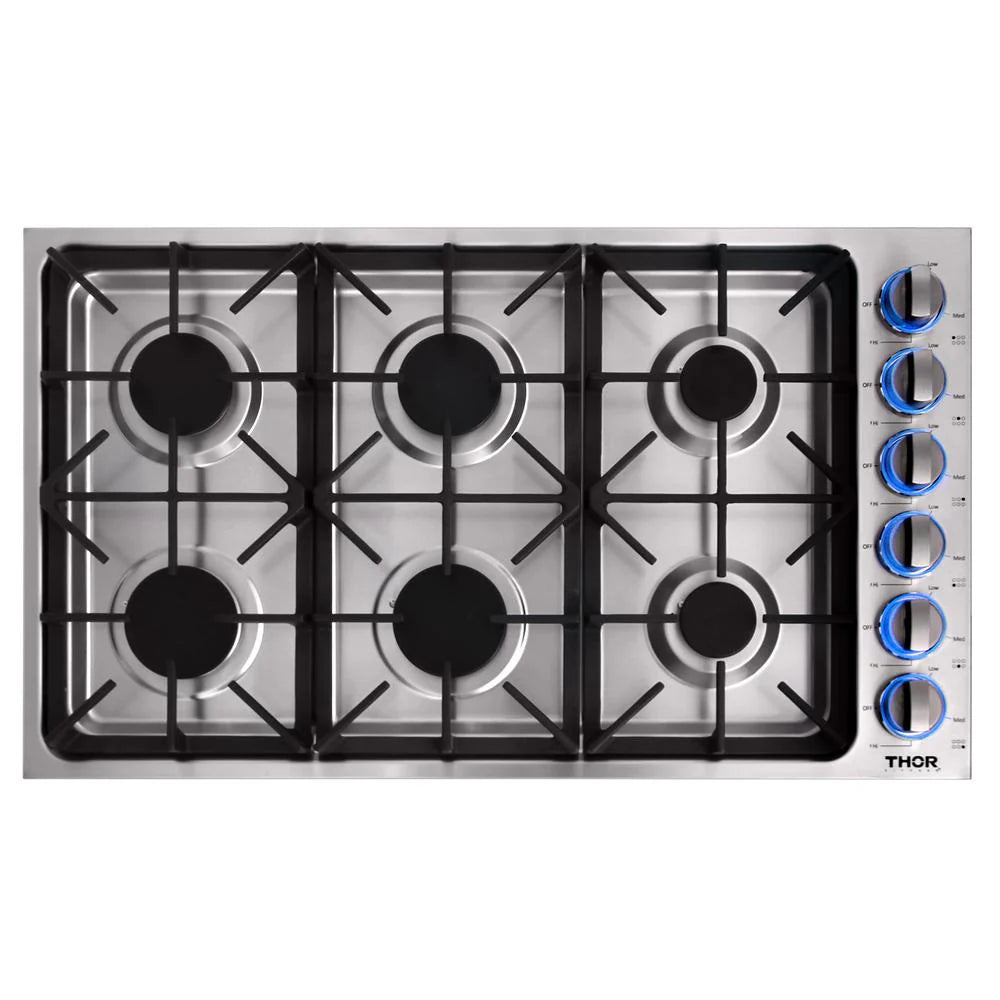 36 in. Drop-in Natural Gas Cooktop in Stainless Steel Z4230