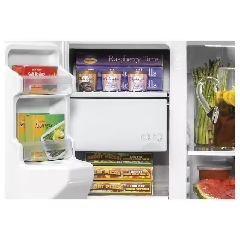 21.8 cu. ft. Side by Side Refrigerator in Slate W439