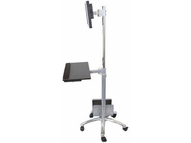 Mobile Computer Cart on Wheels N450