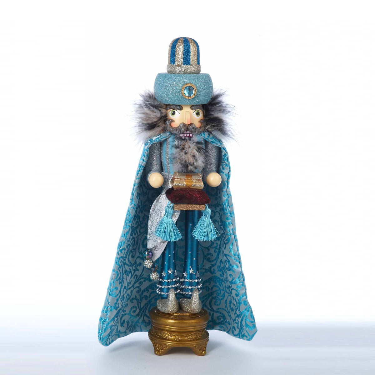 18" Turquoise King Nutcracker A85030