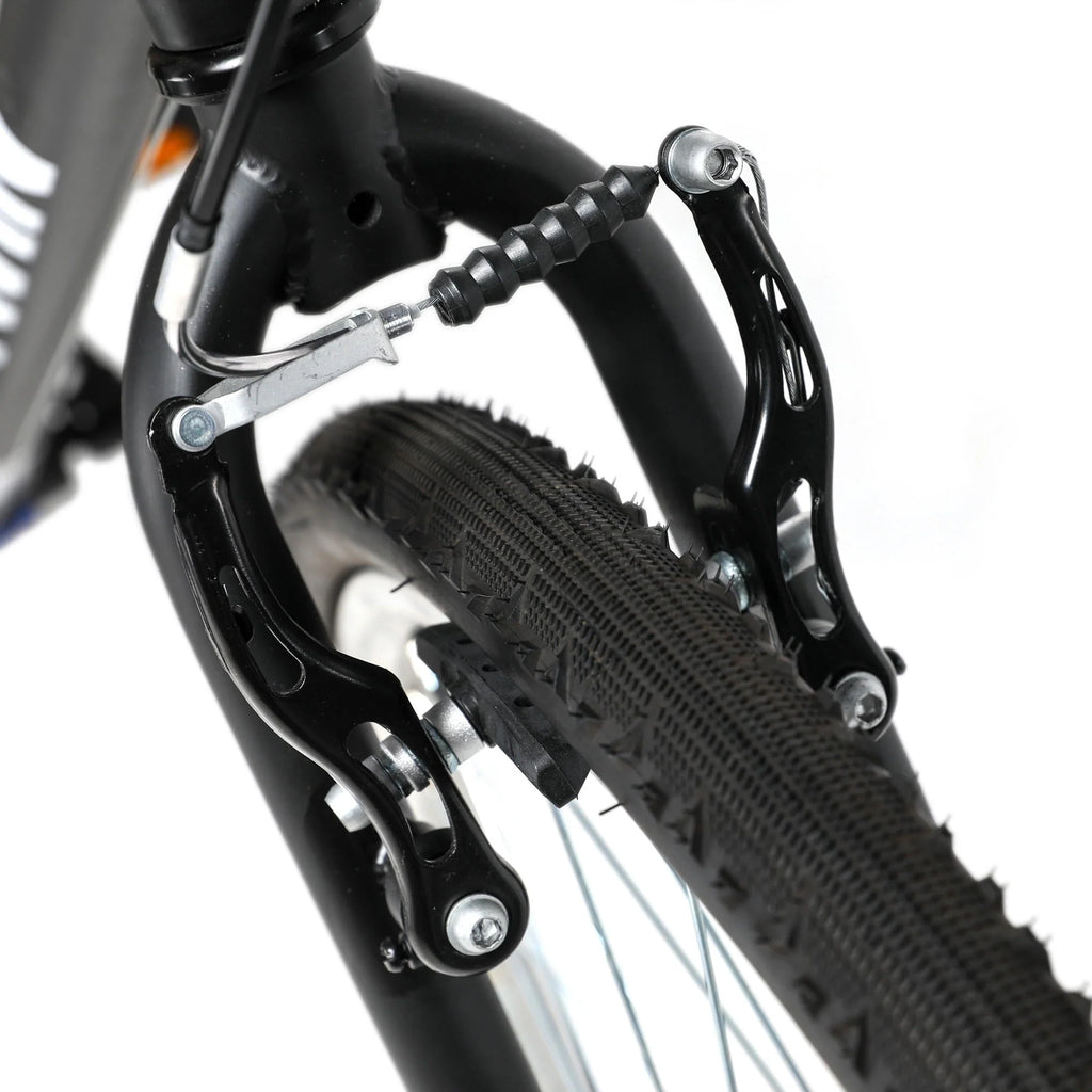 Black 6-Speed Adult Hybrid Bike B3299