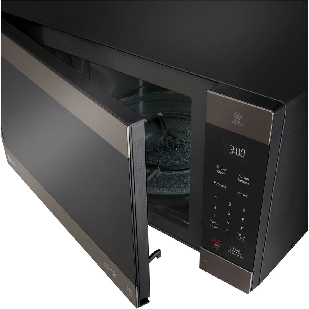 2.0 Cu. Ft. 1200W Black Stainless Steel Countertop Microwave X5476
