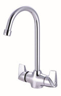 Polished Chrome Two-Handle Bar Faucet D510033