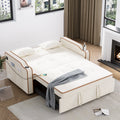 3 in 1 Convertible Sleeper Sofa Couch with Pullout Bed D7625