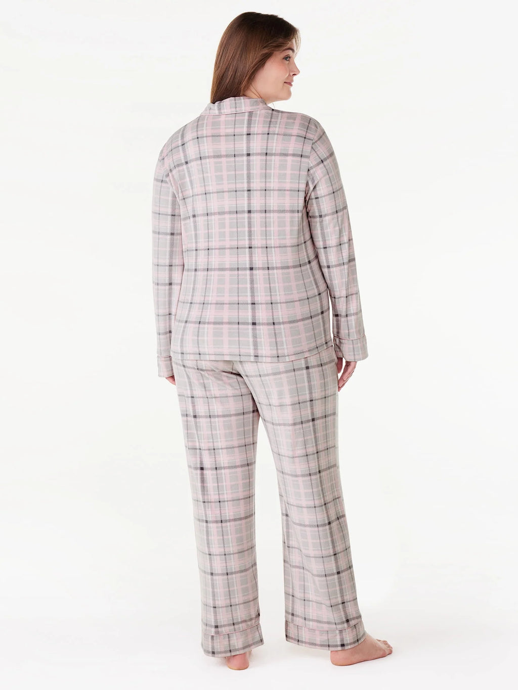 Women's 2-Piece Velour Pajama Set W88898