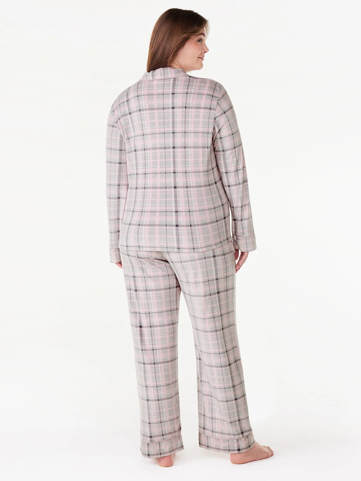 Women's 2-Piece Velour Pajama Set W88898