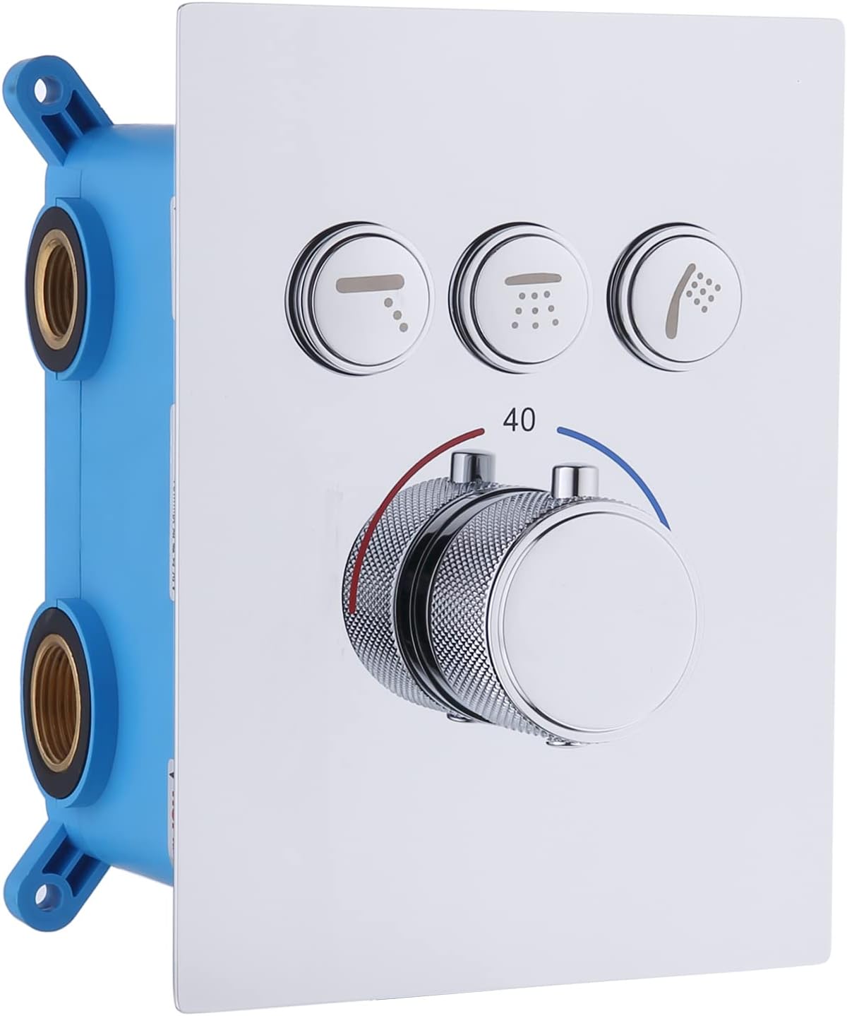 Brass Concealed Thermostatic Shower Mixer Valve S1959