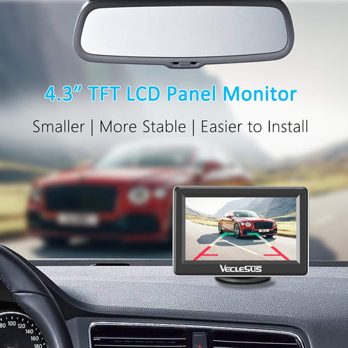 1080P HD Wireless Backup Camera System with 4.3” LCD Monitor X3064