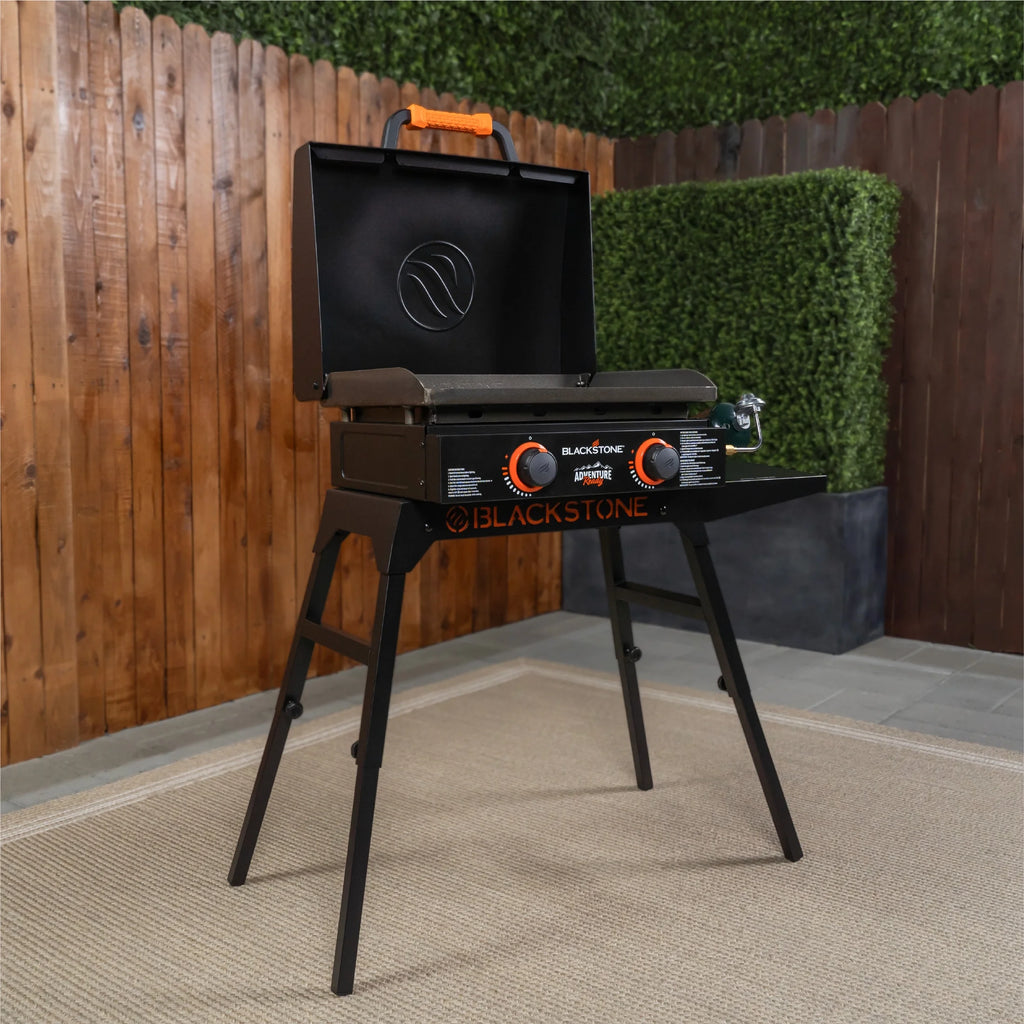 22 Propane Griddle with Stand and Adapter Hose D763323
