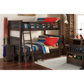 Full Over Full Bunk Bed in Espresso I969