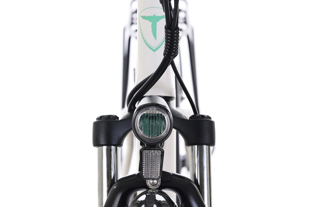 White 26” 350W Electric Bike G55073