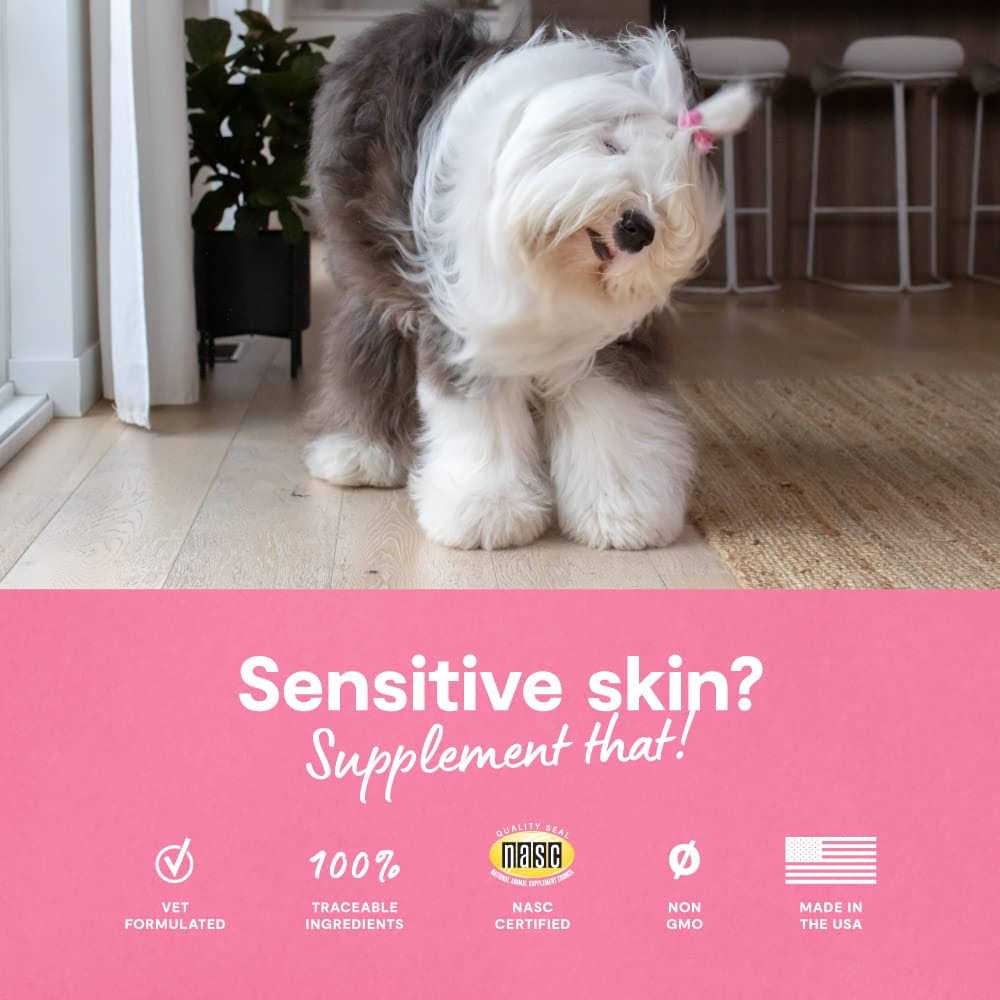 Skin & Coat Supplement Chews for Dogs T5286