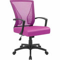 Pink Black Mesh Task Chair A17907