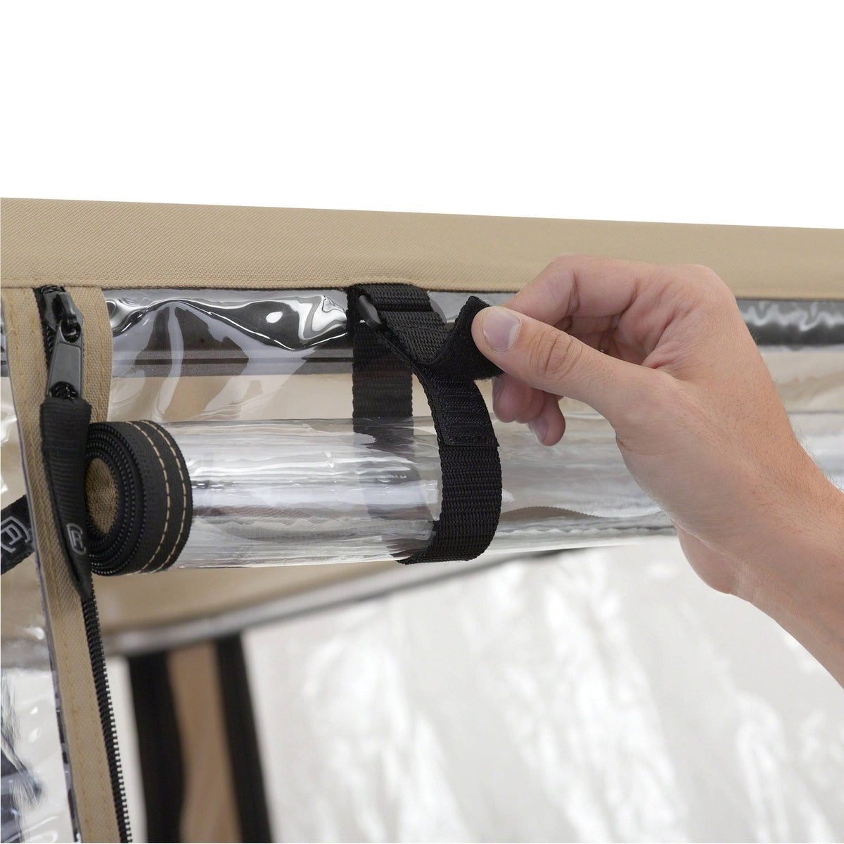 Khaki Golf Cart Enclosure U2224