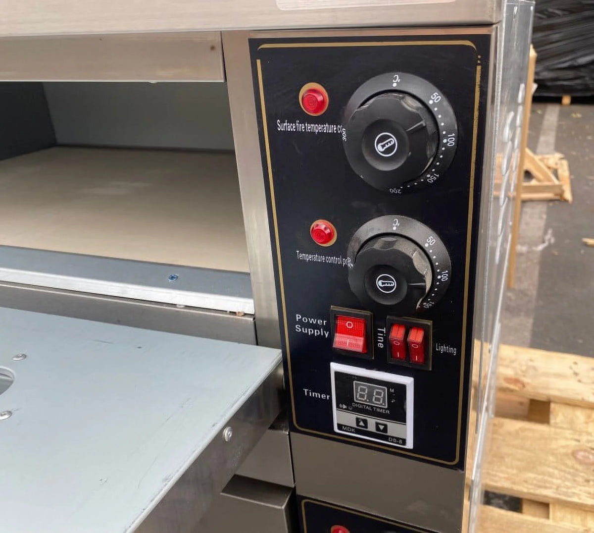Electric double Deck Pizza Bakery Oven F28796