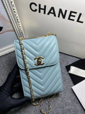 Light Blue Bag Q917