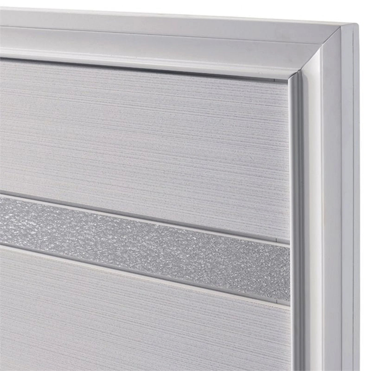 White Solid Wood Queen Storage Bed L60142