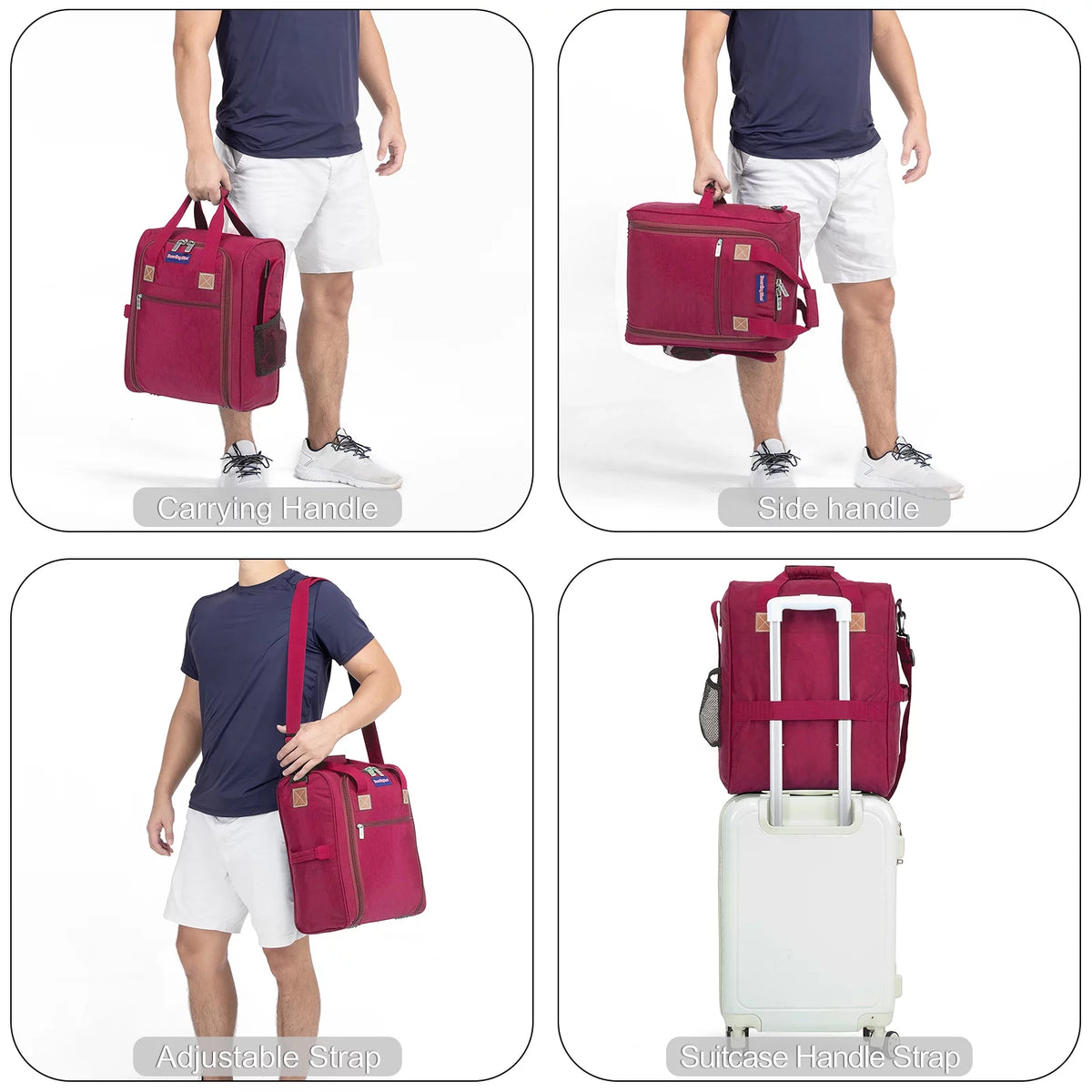 17" Personal Item Under Seat Duffel J4724