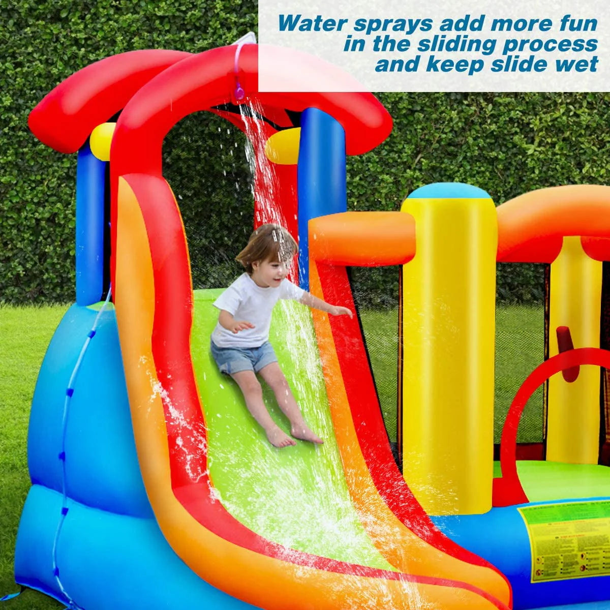 Inflatable Water Slide Bounce House W9888