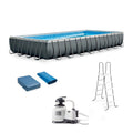 Rectangular Above Ground Swimming Pool Set M3508