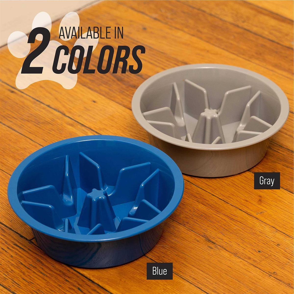 Slow Feeder Dog Bowl with Feeder Holes S438949