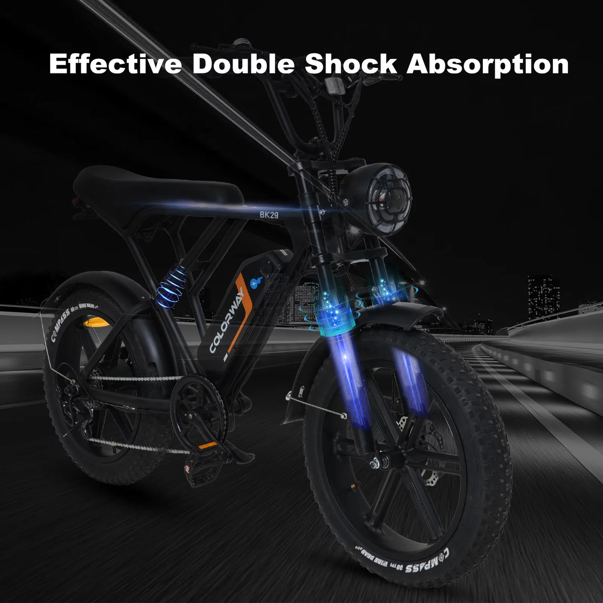 750W Electric Bike 20X4.0 Fat Tire 48V 15Ah Battery L175515