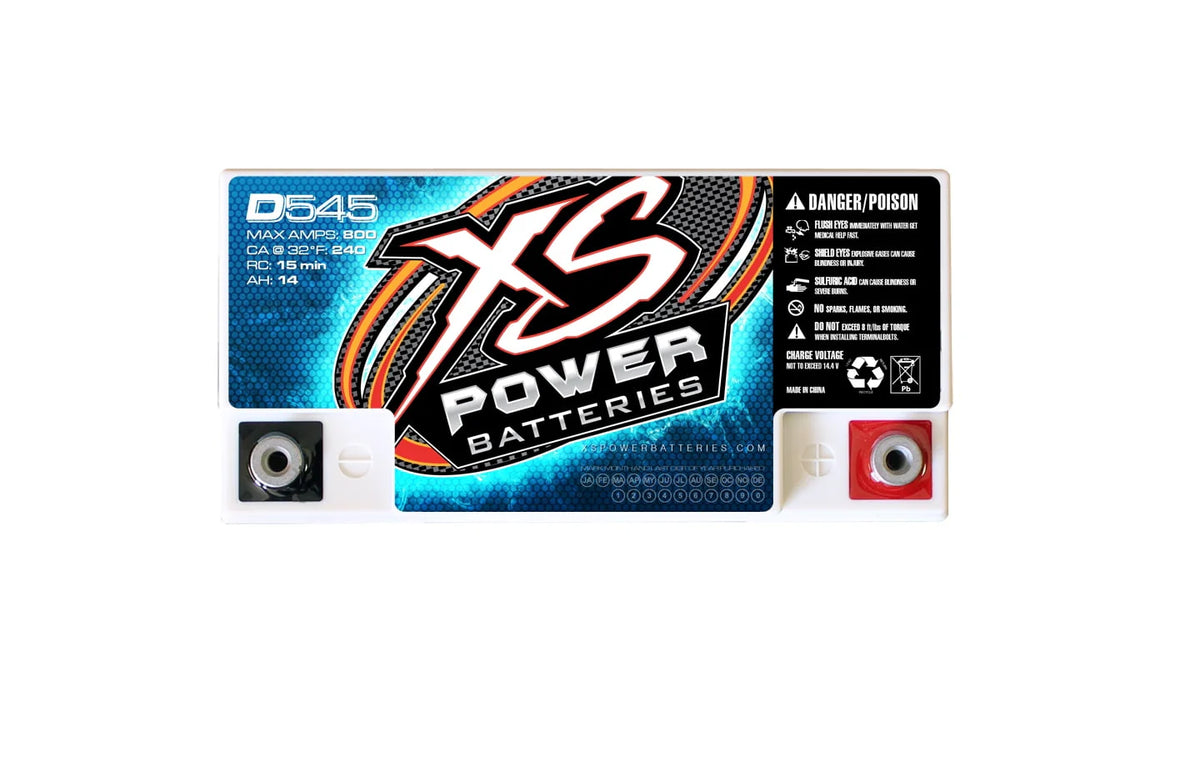 800 Amp AGM Car Audio Battery D6350