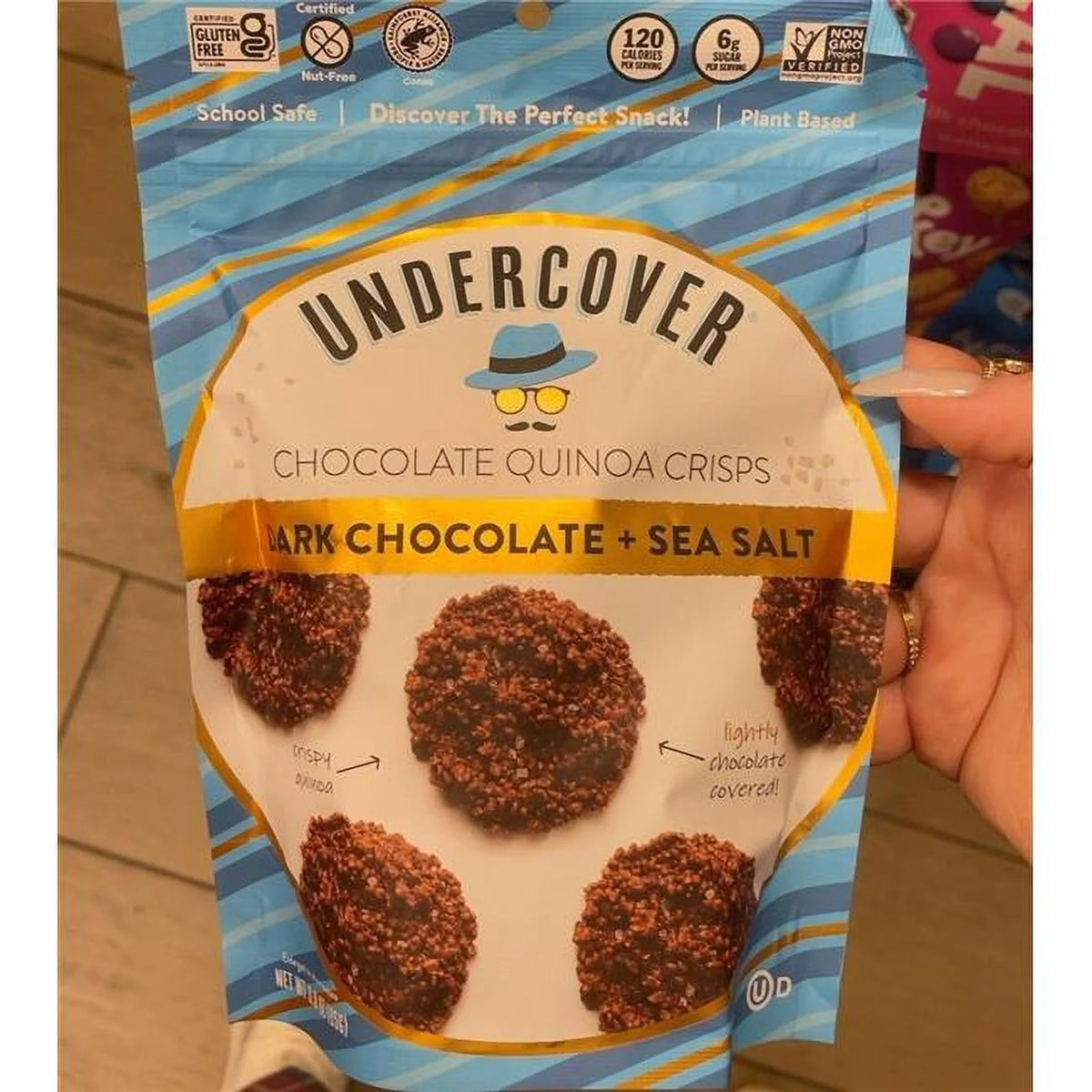 Quinoa Dark Chocolate Sea Salt Bites Pack of 12 U8938