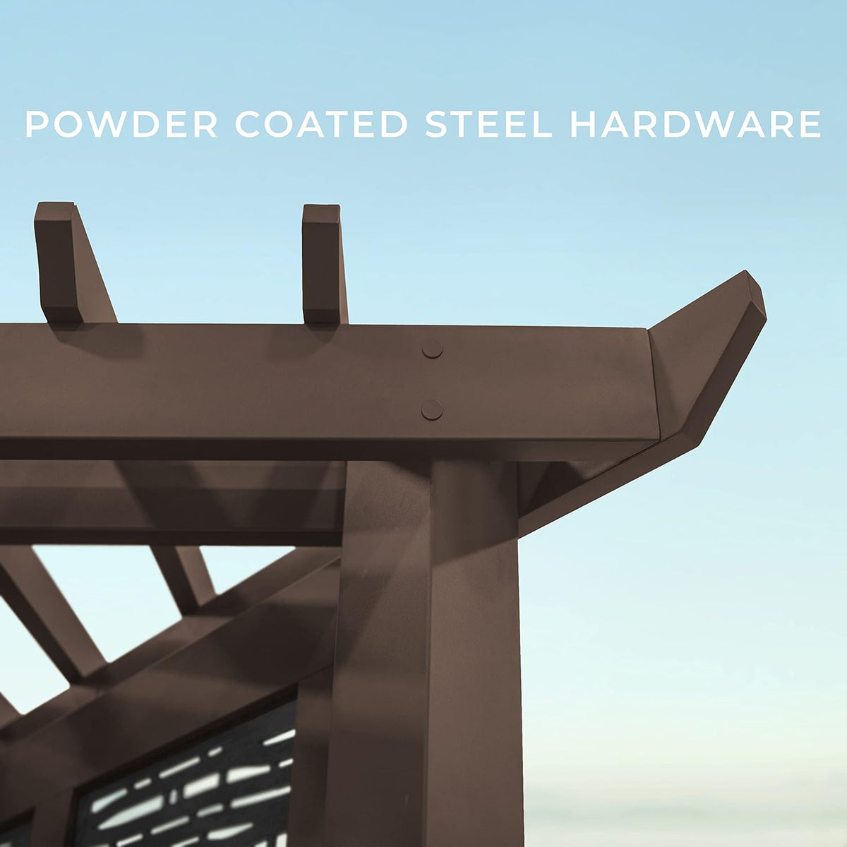 Steel Cabana Pergola W450