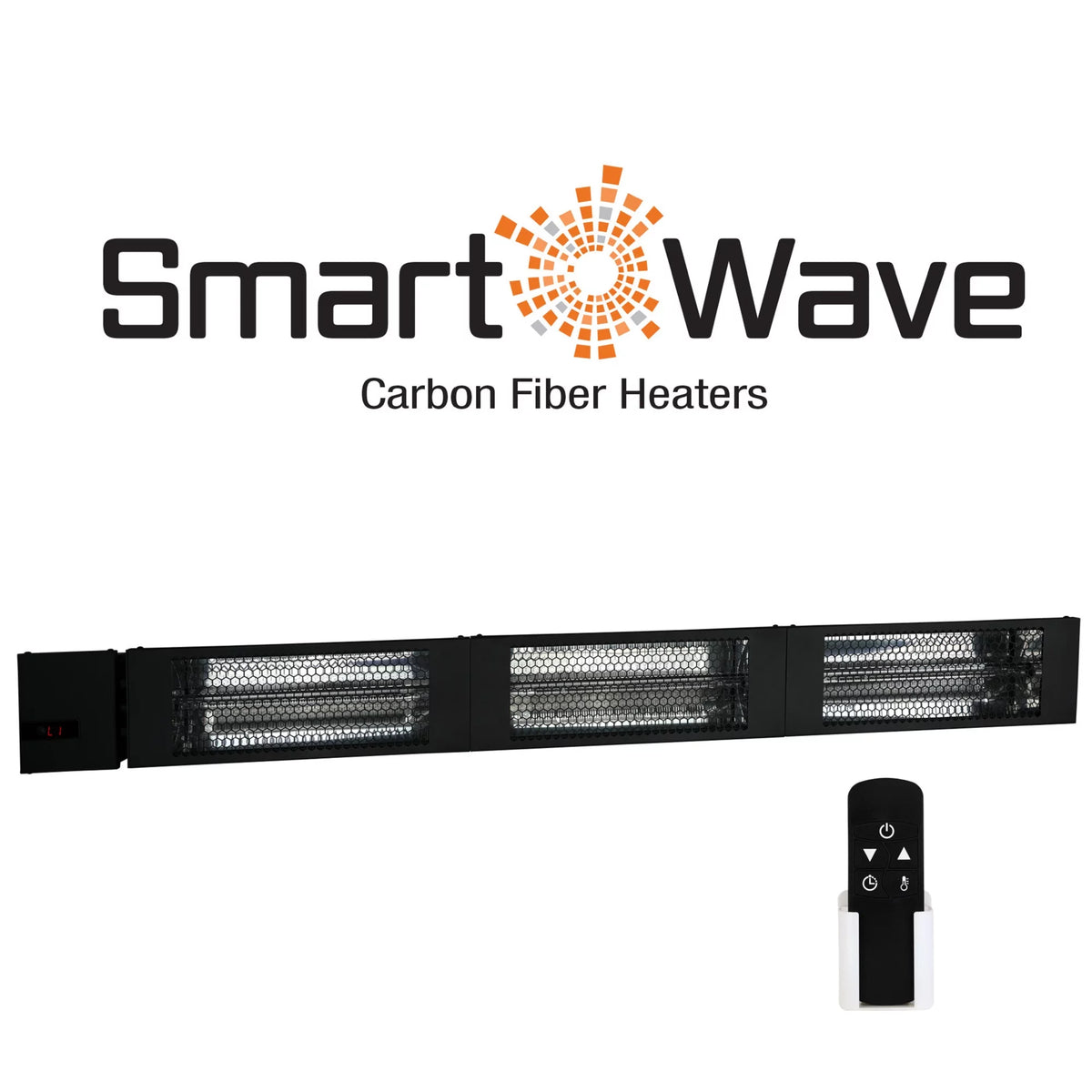 60" Infrared Radiant Indoor/Outdoor Patio Heater with Remote W533