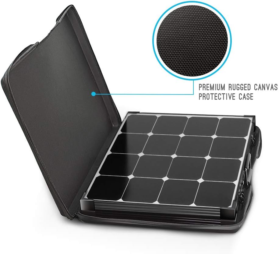 100 Watt Monocrystalline Waterproof Solar Suitcase A3269