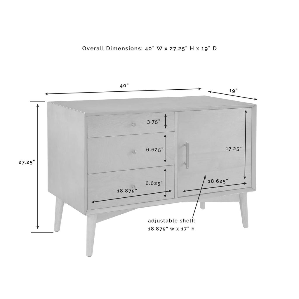 Mahogany Media Console H7786